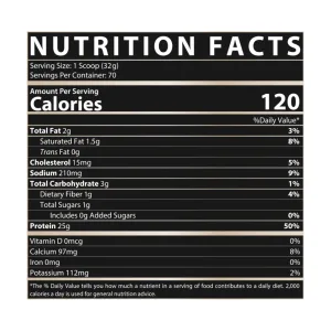 Isofit - 70 порцій ванільне морозиво