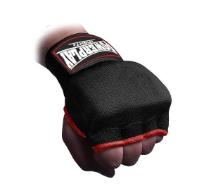 Бинти рукавиці PowerPlay 3096 з гелевими подушечками Чорні - S