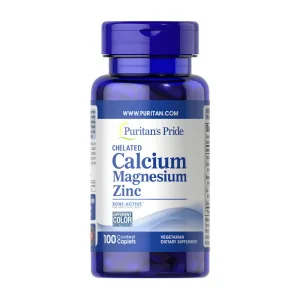 Chelated Calcium Magnesium Zinc 100 таблеток