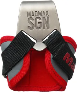Гаки для тяги на зап'ястя MadMax MFA-330 Lat Hooks Antic silver/Grey/Red