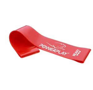 Резинка для фітнесу PowerPlay 4114 Mini Power Band 1,2мм. Heavy Червона (12-15кг)