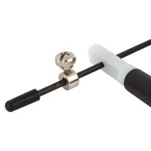 Скакалка швидкісна PowerPlay 4202 Ultra Speed Rope чорна 2,9 m.