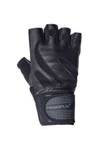 Рукавички для фітнесу PowerPlay 1064 чорні - L