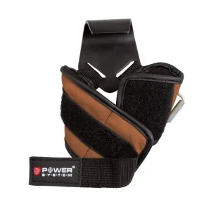 Крюки для тяги на запястье Power System PS-3300 Hooks Brown - L