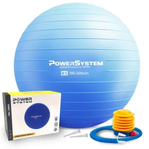 М'яч для фітнесу фітбол Power System PS-4018 Ø85 cm PRO Gymball синій