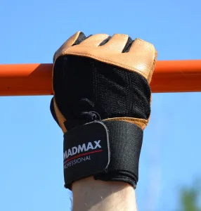 Рукавички для фітнесу MadMax MFG-269 Professional Brown S
