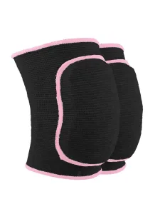 Children's Dance Knee Pad 3-8 Years Black-Pink