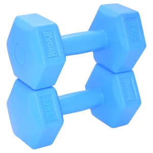 Гантелі композитні PowerPlay 4124 Hercules набір 12 кг. (пара - 3 пари)