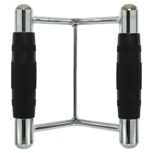 Double handle for low pulley cable machine