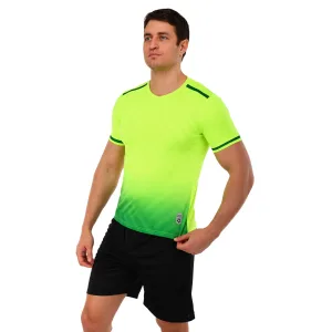 Форма футбольна комплект LIDONG Салатово-чорний 4XS-2XL XL