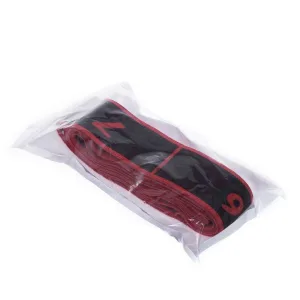 Стрічка для розтяжки еластичний еспандер Чорний червоний