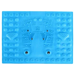 Килимок ортопедичний масажний з магнітами Синій