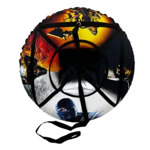 Тюбінг надувні санки ватрушка з камерою "Воїн" 120 см