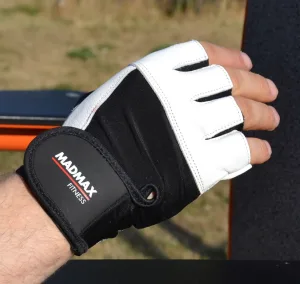 Рукавички для фітнесу MadMax MFG-444 Fitness White M