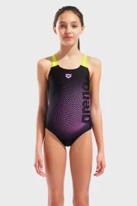 Купальник для плавання злитий Arena DIM LIGHT SWIMSUIT SWIM PRO BA дет (оригінал) 152 см - чорний-жовтий-рожевий