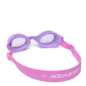 Очки для плавания Aqua Speed BONITO 63109 детские унисекс OSFM фиолетовые