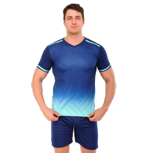 Форма футбольна комплект LIDONG темно-синьо-чорний 4XS-2XL XXL