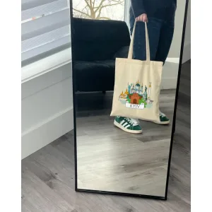 Екошопер BookOpt BK4070 "київські пейзажі" бежевий