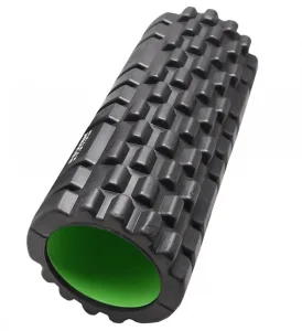 Массажный ролик ролер Power System PS-4050 Fitness Foam Roller черный/зеленый 33x15 см