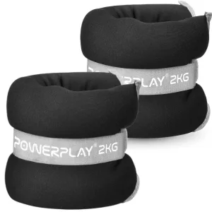 Обважнювачі-манжети для ніг та рук PowerPlay PP-4349 Ankle/Wrist Weights (2шт.*2 кг) (пара) чорні