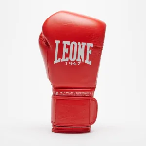 Боксерские перчатки Leone GN111 THE GREATEST Red 12 унций (бинты 4 м. в комплекте)