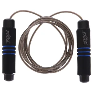 Скакалка швидкісна з підшипниками та сталевим тросом та обтяжувачами CIMA CM-J586 3м