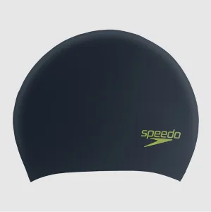 Шапка для плавання Speedo LONG HAIR CAP JU Чорний Дитячий 8-12809F952 (Оригінал)