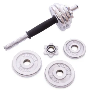 Гантелі розбірні хромовані в валізі 2 шт по 7,5 кг