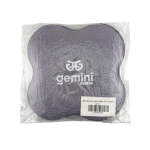 Підставка під коліно та лікоть для йоги та фітнесу 2 шт сірий