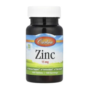 Zinc 15 мг - 100 таблеток