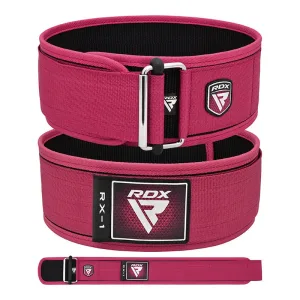 Пояс для важкої атлетики RDX RX1 Weight Lifting Belt PINK-XS