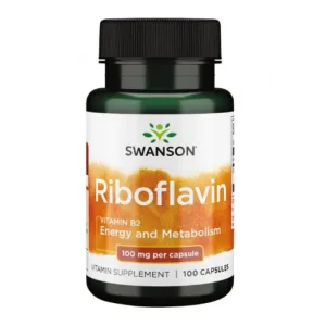 Riboflavin Vitamin B-2 100 мг - 100 капсул