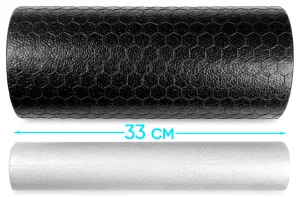 Масажний ролик EasyFit LightWeight 33х14 см з масажером для стоп 33х5 см