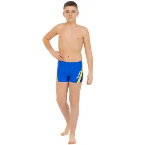 Плавки боксери для хлопчиків для плавання YINGFA вік 4-16 років блакитний - 4