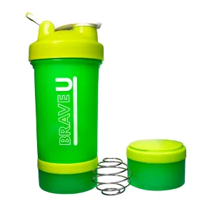Shaker with containers 3 in 1 - 600 ml Light Green