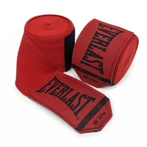 Бинти боксерські Everlast ELITE HANDWRAPS Червоний Універсальний 180 дюймів (457,2 см) (Оригінал) P00003325