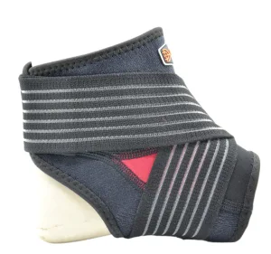 Бандаж на гомілкостоп Power System PS-6013 Neo Knee Support Black/Red 1 шт. - M