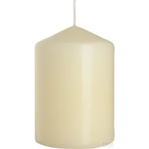 Свічка столова циліндр Bispol sw70/100 011 молочний