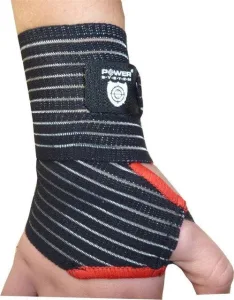 Кистьові бинти Power System PS-6000 Elastic Wrist Support чорний/червоний