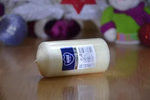 Свічка парафінова циліндрична молоча sw60/120