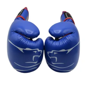 Боксерські рукавиці PowerPlay 3018 Jaguar Сині 12 унцій