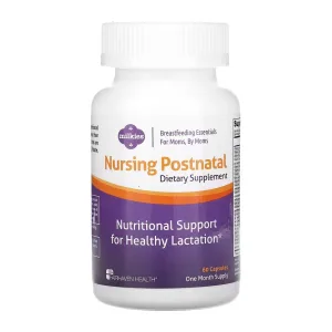 Milkies Nursing Postnatal Breastfeeding Multivitamin - 60 капсул