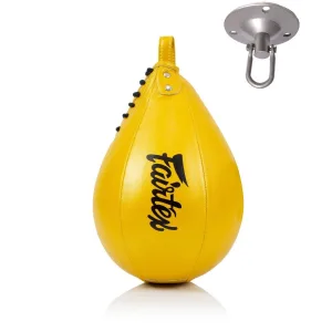 Пневмогруша боксерська Fairtex SB1 Yellow + кріплення