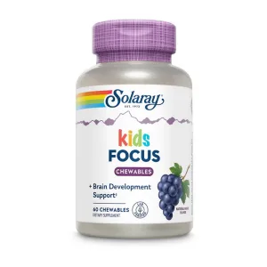 Kids Focus for Children жувальні 60 жуйок grape