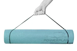 Килимок для йоги та фітнесу PowerPlay 4010 PVC Yoga Mat зелений 173x61x0,6