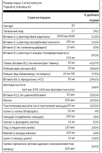 Multi High Potency - 120 капсул