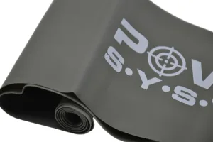 Resistance Loop Band for Sports and Rehabilitation Power System PS-4123 Flat Stretch Band Level 3 Black 12 15 kg
