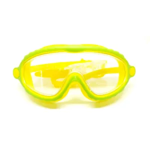 Окуляри для плавання Conquest дитячий жовто-зелений