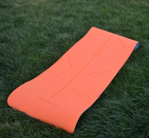 Yoga and fitness mat U-POWEX TPE Yoga mat Orange/Blue (183x61x0.6)