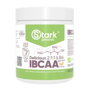 Stark IBCAA 2-1-1/Vit B6 - 250 г Апельсин